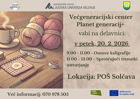 Sproščujoči trenutki ustvarjanja 