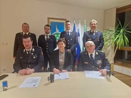 Občina, GZ ZSD, PGD Solčava